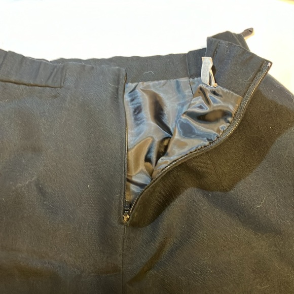 Joan Walters Pleated Side-Zip, Side-Split Skirt - Picture 3 of 7